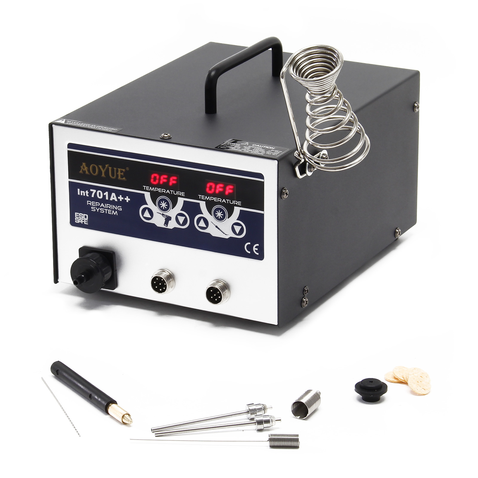 AOYUE Int701A++ Repairing-Station Desoldering Pump with Soldering Iron