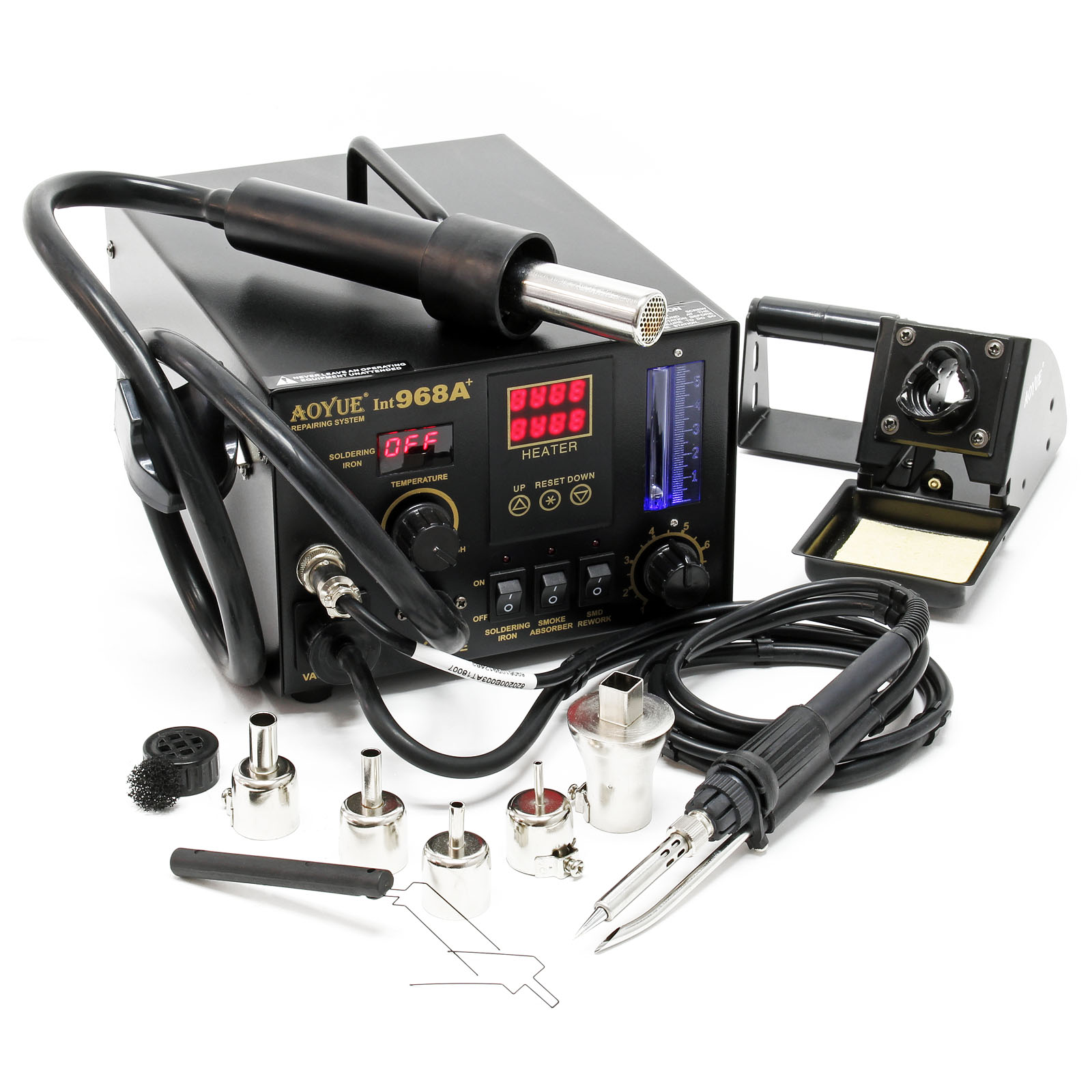AOYUE Int968A+ RepairingStation Hot Air Soldering Station 3in1